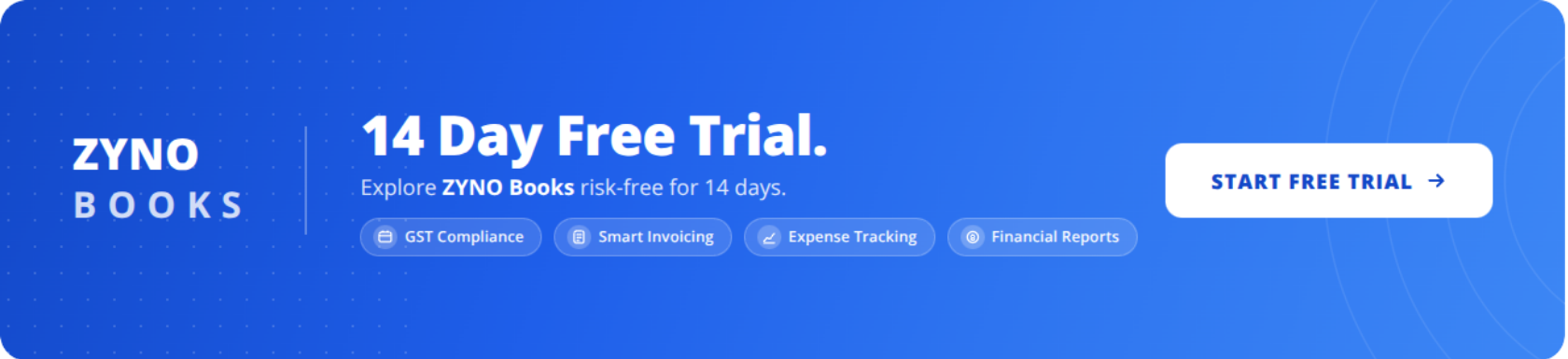 ZYNO Books - 14 Day Free Trial