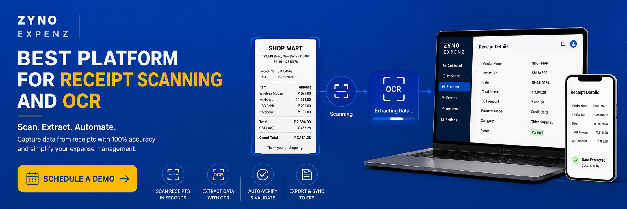 best platform for receipt scanning and ocr
