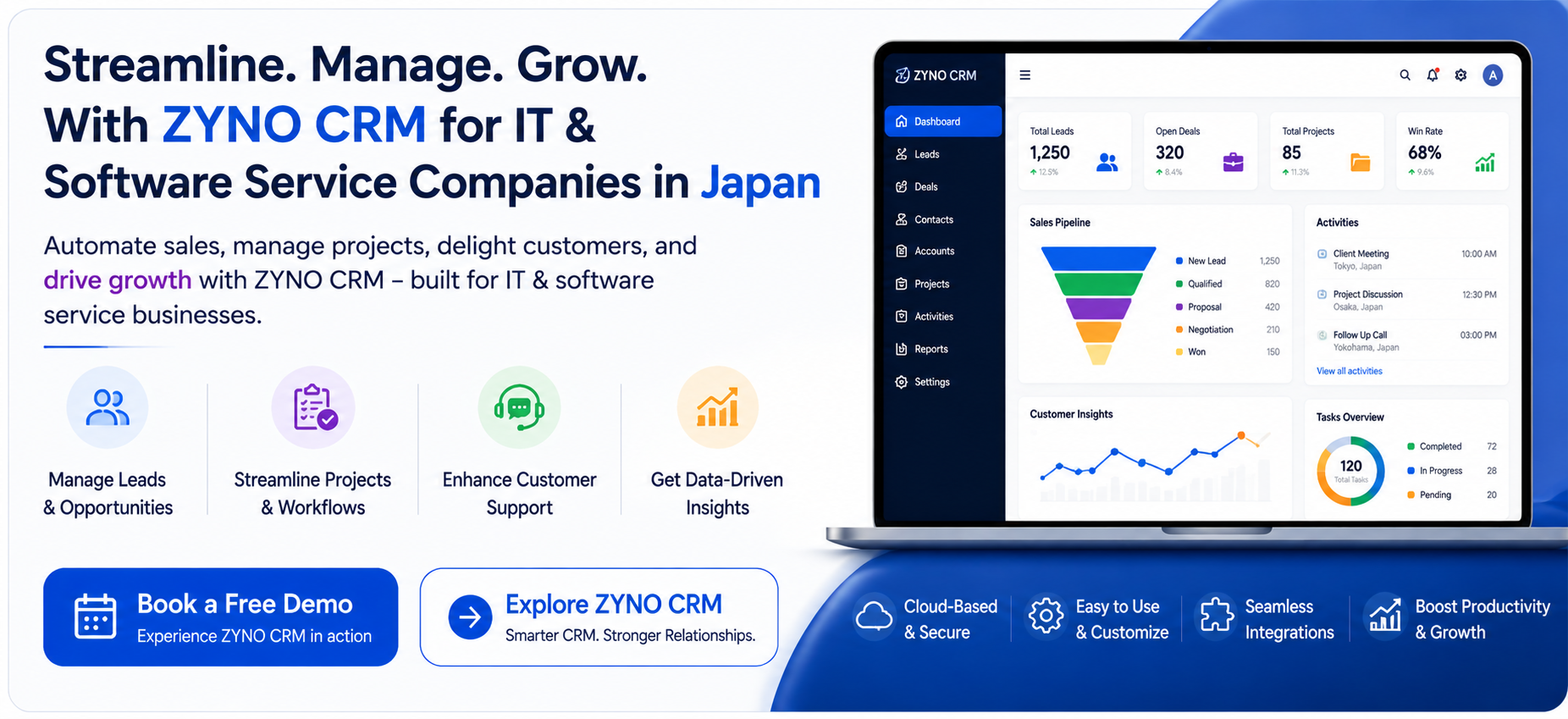 Best CRM Software for IT and Software Companies in Japan